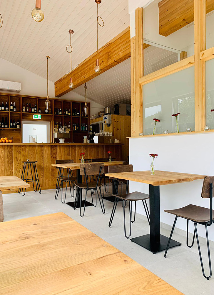 Eiche Vintage Premium Tischplatte