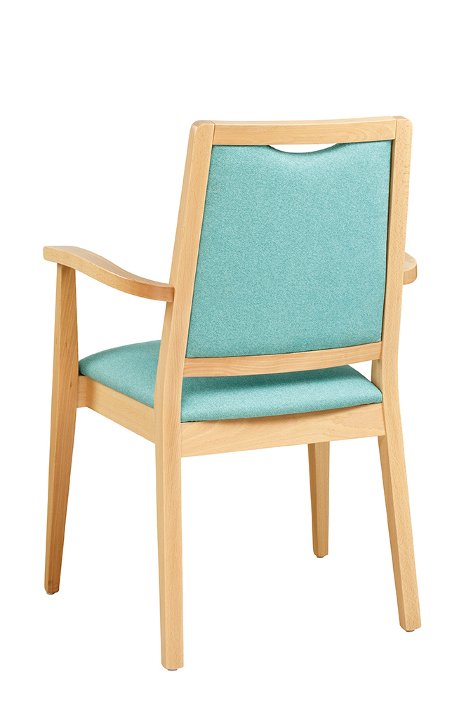 Beizton: Buche Natur | Bezug: Riva Crepe 6012 Jade