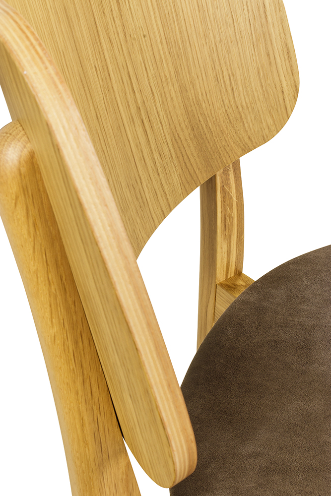 Gastronomiestuhl KPO-T-320-E | Eichenholz | Bezug: Linato-04