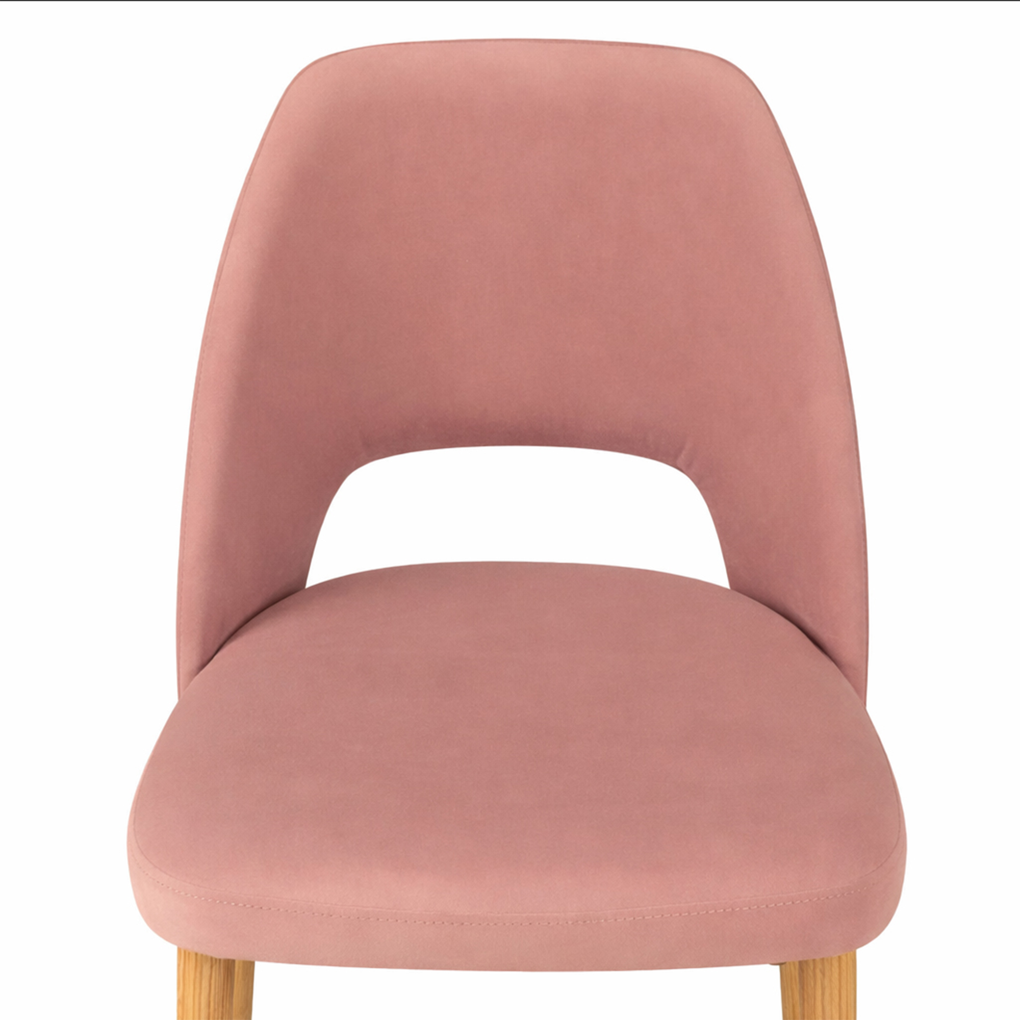 Vollpolsterstuhl mit Holzbeinen KDKS 200 - Detail Sitzflaeche