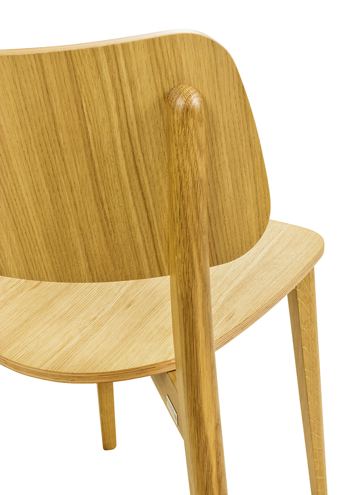 Gastronomiestuhl KPO-T-318-E | Eichenholz