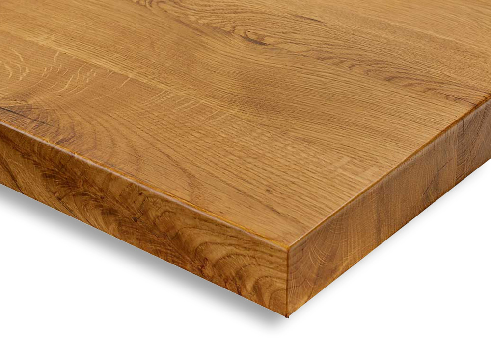 Eiche massiv 30 mm Tischplatte