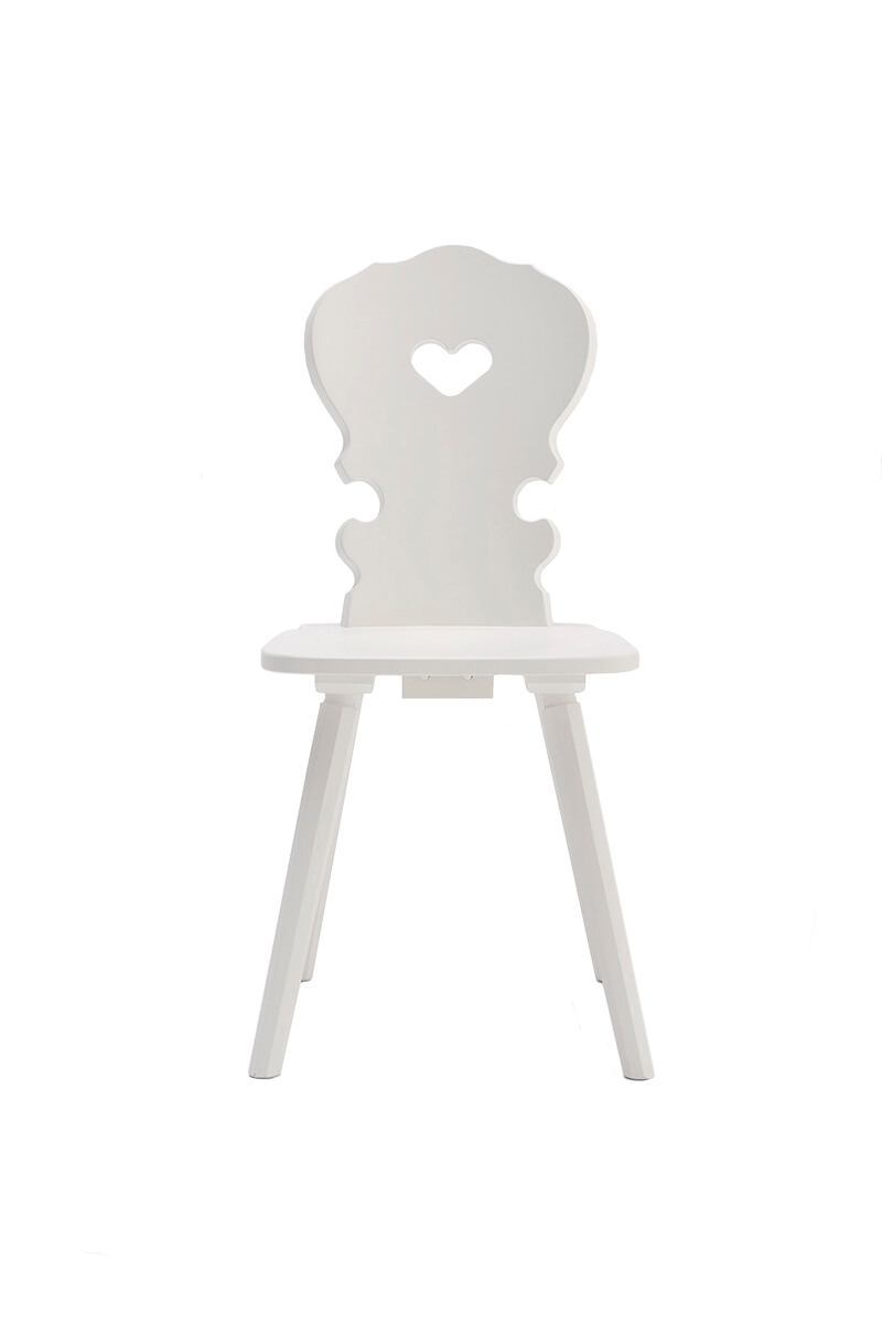 Beizton: Weiß (lackiert)