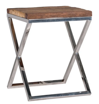 Ecktisch Kensington 45x45 (Silver)