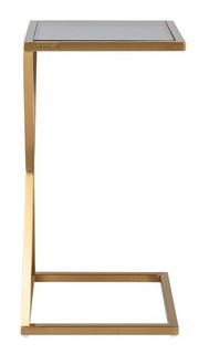 Beistelltisch Paramount gold (Brushed Gold)