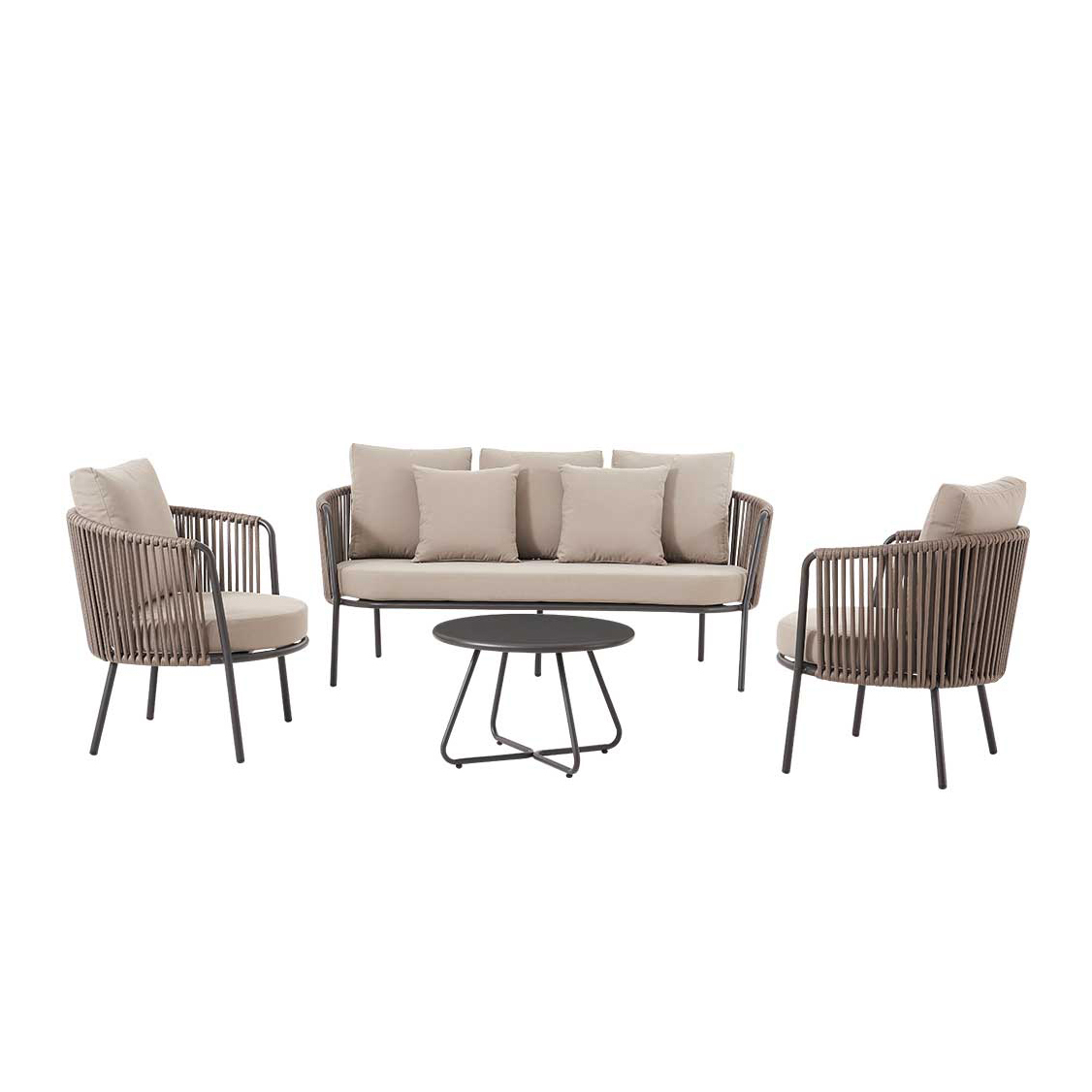 Kosma Lounge Set Taupe