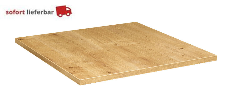 Melaminharz 25mm Eiche Natur Egger Tischplatte
