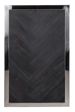 Beistelltisch Blackbone silver (Black rustic)