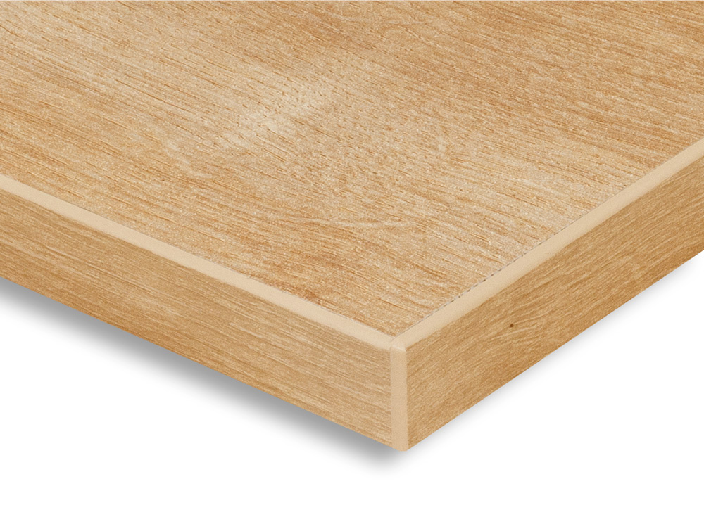 Melaminharz 25mm Eiche Natur Egger Tischplatte