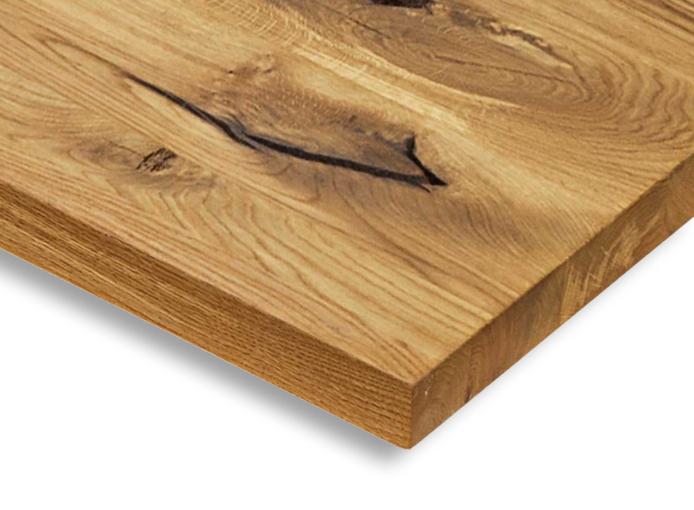Eiche Vintage Premium Tischplatte
