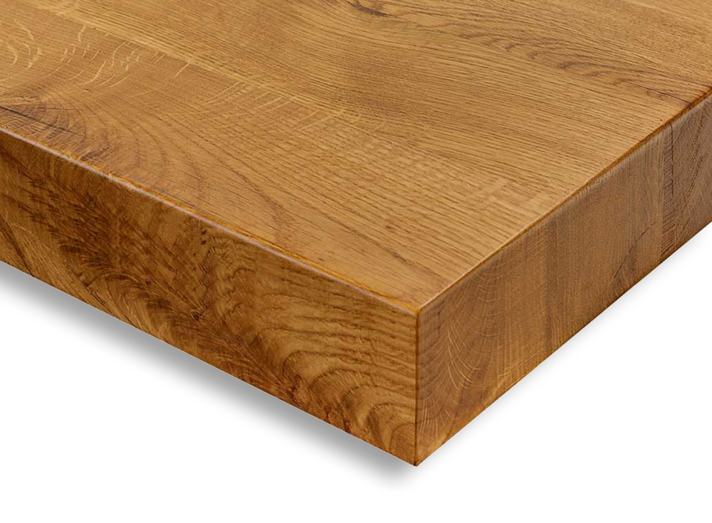 Eiche massiv 40 mm Tischplatte