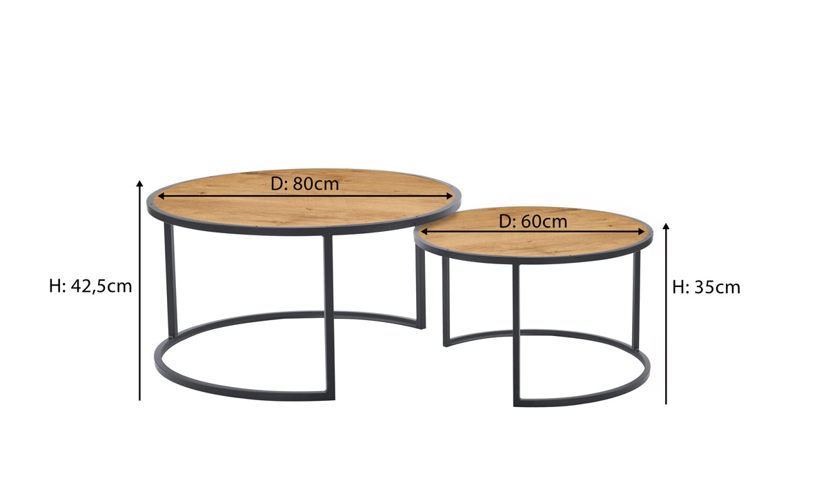 Couchtisch Fusion mit Tischplatte PG1