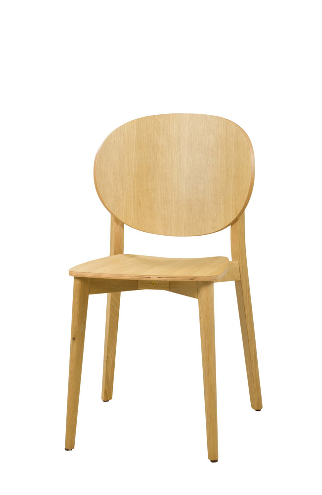 Gastronomiestuhl KPO-C-354-E | Eichenholz