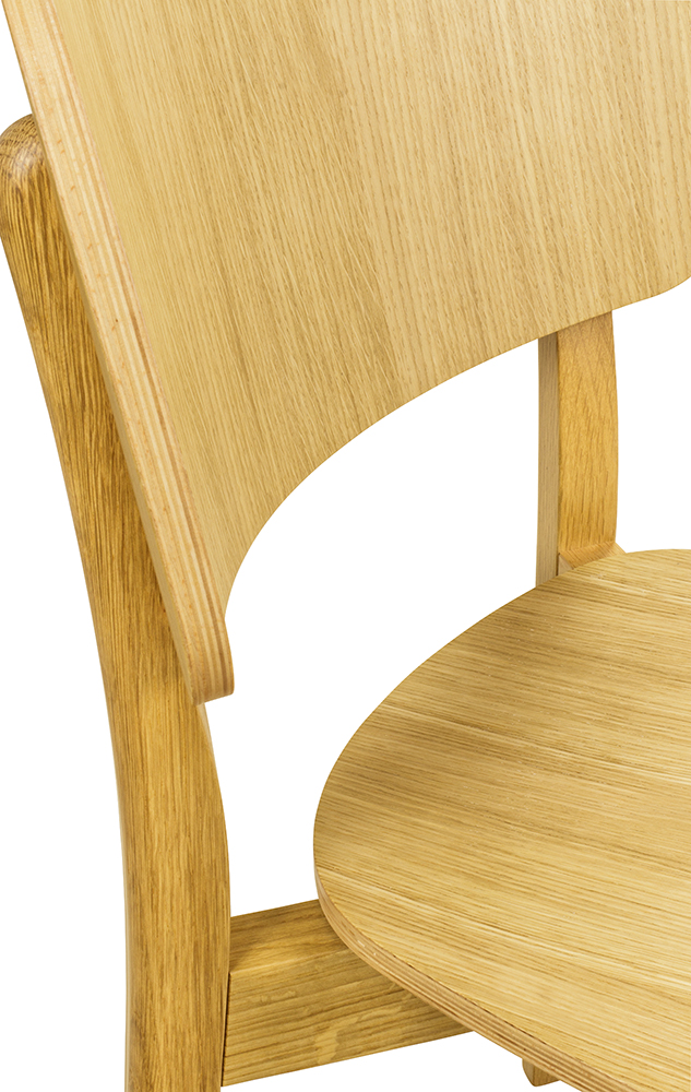 Gastronomiestuhl KPO-T-318-E | Eichenholz